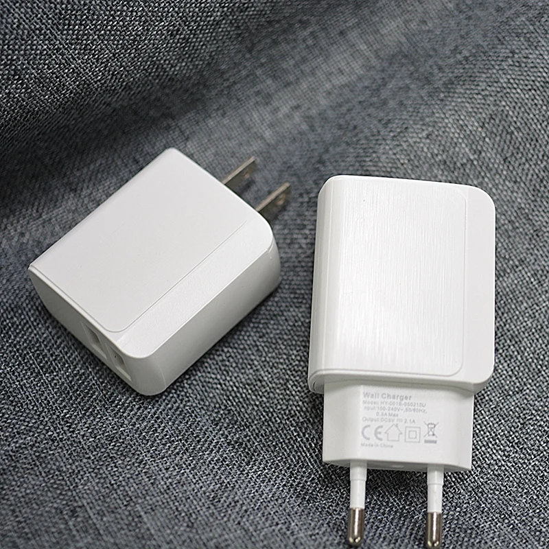 KC CE FCC сертификацию поддержка US/EU Plug Быстрая зарядка 5V 2A USB настенное зарядное устройство для мобильных телефонов и планшетов с подарочной коробкой
