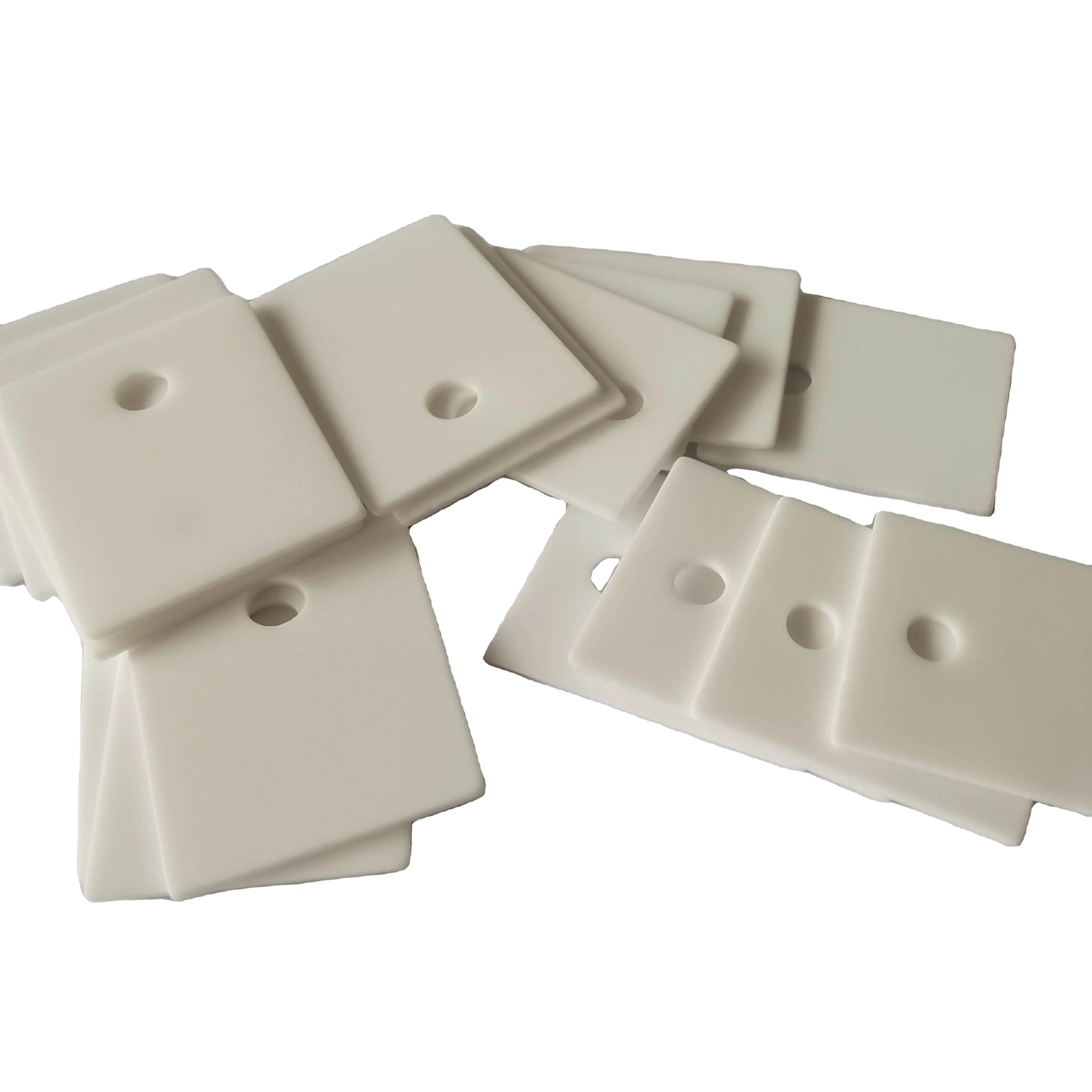 Customized Size GPU CPU Processor Mosfet Ceramics Substrate Insulator Porcelain Alumina Oxide Plate
