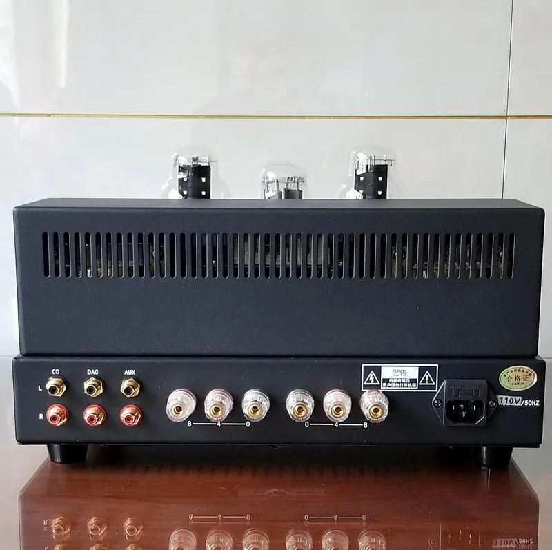SUCA AUDIO HiFi Bluetooth 5.0 Amplificatore, 6K4 Amplificatore Di Potenza Tubo A Vuoto, 2 Canali 160 W 160 W Home Stereo Ricevitore Per Altoparlante Passivo Domestico Libreria Con Alimentatore SUCA AUDIO HiFi Bluetooth 5.0 Amplificatore, 6K4 Amplificatore Di Potenza Tubo A Vuoto, 2 Canali 160 W 160 W Home Stereo Ricevitore Per Altoparlante Passivo Domestico Libreria Con Alimentatore