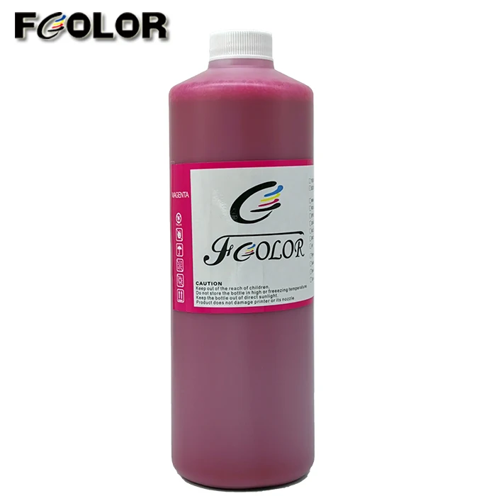 FCOLOR Factory Hot Sale Water Based Pigment Ink for Memjet Inkjet Printer