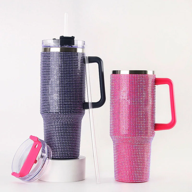 Hot Sale 40oz Shinning Tumbler Stainless Steel Double Wall Thermos ...