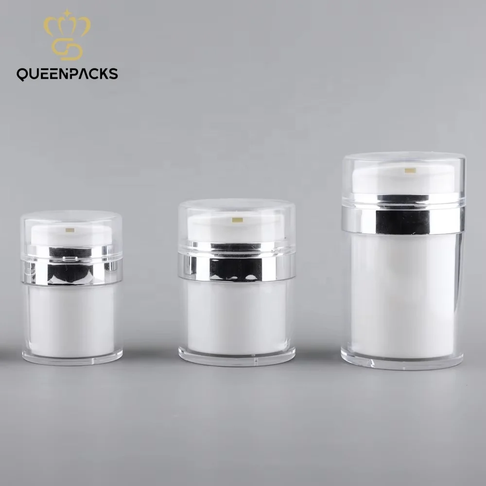 Luxury Airless Cream Jar for Skincare - 15g to 100g