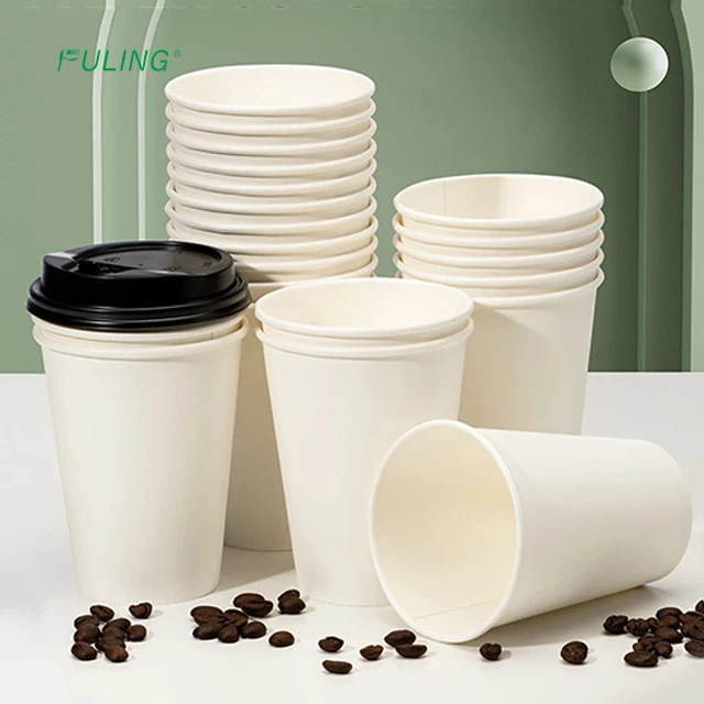 Custom Printed Logo 8oz 10oz 12oz 16oz Bubble Tea Cup Disposable Paper ...