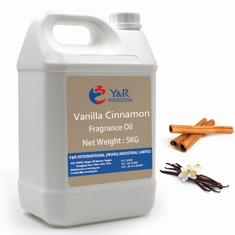 Bulk High Concentrated Vanilla Cinnamon Fragrance Oil For Candle Making