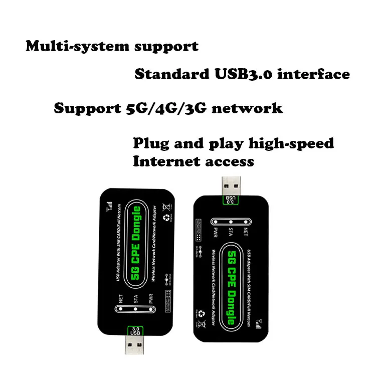 Portable 5G CPE Dongle USB Quectel RM520N-GL 5G Dongle with Sim Slot