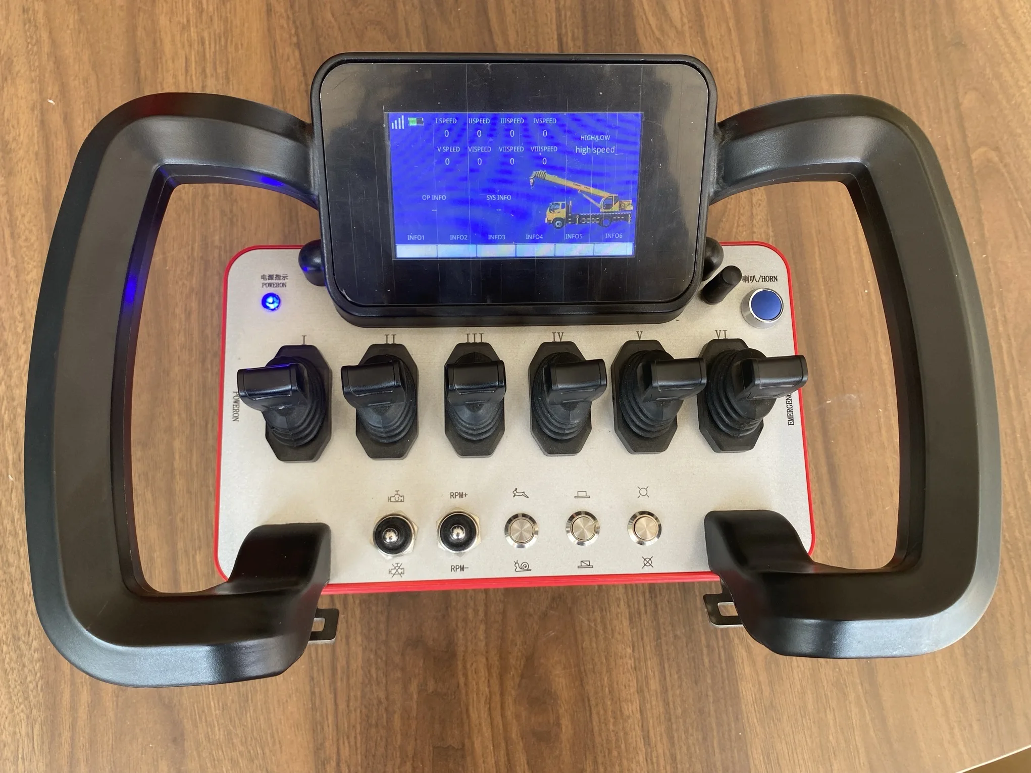 8 Ways Truck Crane Remote Control Wireless Remote Controller for Truck ...