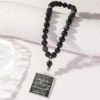 Silver Natural Obsidian 6