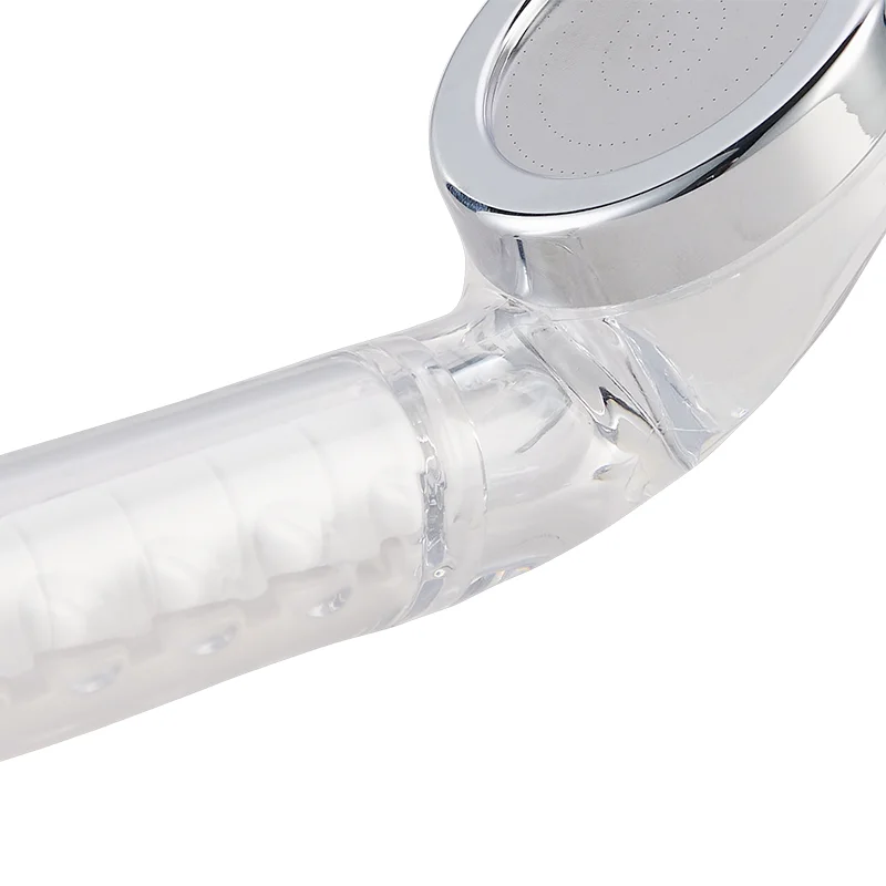 Bathroom High Pressure Water Soften Purifying Shower Head With Pp