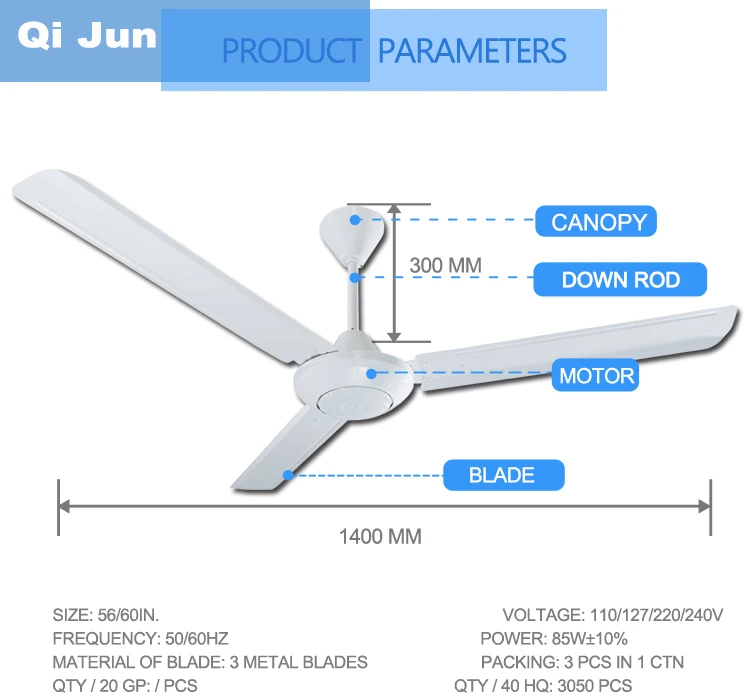 KDK Ceiling Fan High Performance CB Standard Malaysia Ceiling Fan