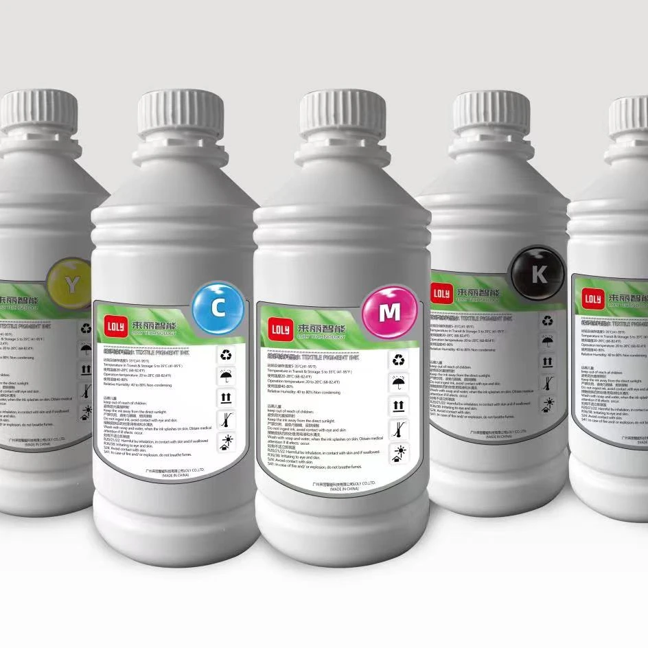 Factory Directly Sale 1000ml Colorful dtf Pigment Ink ECO Solvent Ink For Transfer Printing