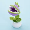 Cannibal flower pot-Light purple