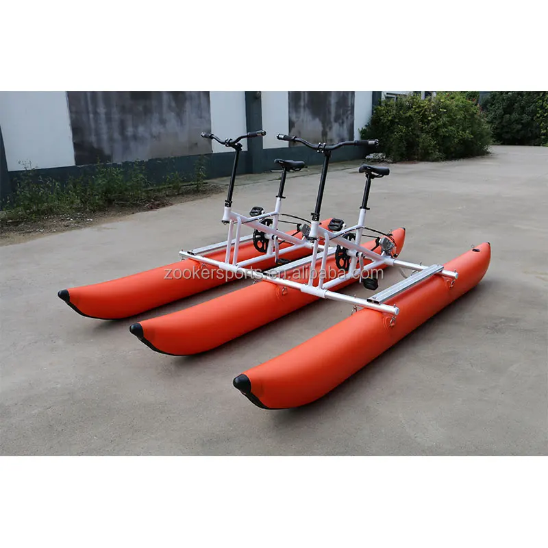 Water Bicycle Boat for Lake Ocean - Inflatable Sport Boats Durable PVC  Inflatable Banana Pontoons Tubes Buoy for Sea Water Pedal Bike Boat 441lbs  Load Bearing Capacity : : Sports & Outdoors