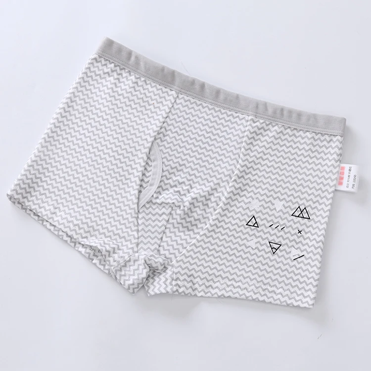 Детское нижнее белье из органического хлопка для малышей популярные красивые трусы-боксеры с рисунком для мальчиков-подростков