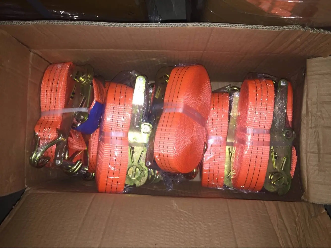 Tie Downs Sling Ratchet Tie Down With Double J Hook Buy High Quality