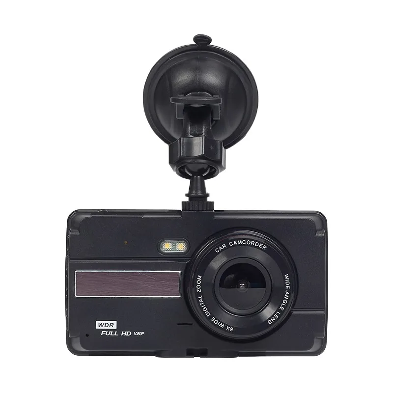Dual Lens Car Video Recorder FHD 1080P Dual Camera Car Black Box Night Vision Wide Angle Car DVR Driving Recorder