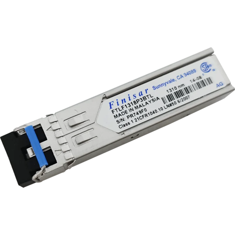 Finisar FTLF1318P3BTL SFP Fiber Optic Transceiver Module 1000BASE-LX 1G Fibre Channel 10km Range
