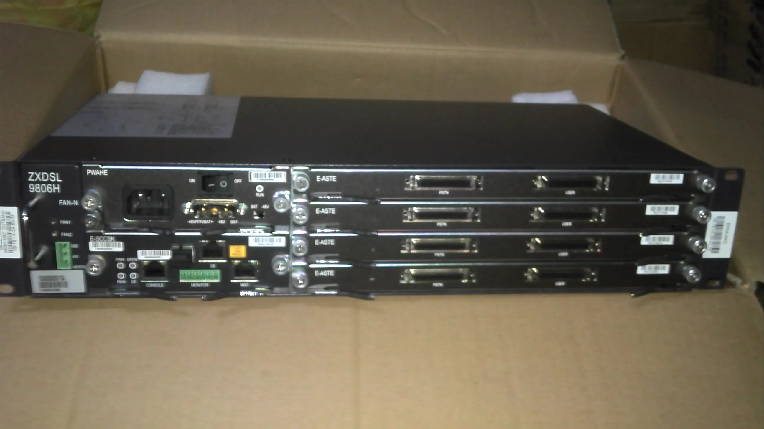 ZTE MSAN ZXDSL 9806H Mini-DSLAM: Reliable DSL Device for Efficient