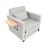 Cotone-lino traspirante grigio-65*186 cm