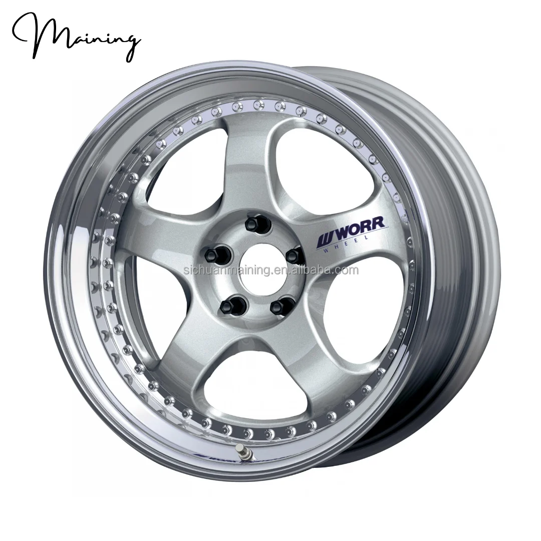 Passenger Car Wheels Work Meister S1 18 Inch Deep Dish Wheels 5x112 5x100 5x114.3 18 Inch Work Wheel /999048