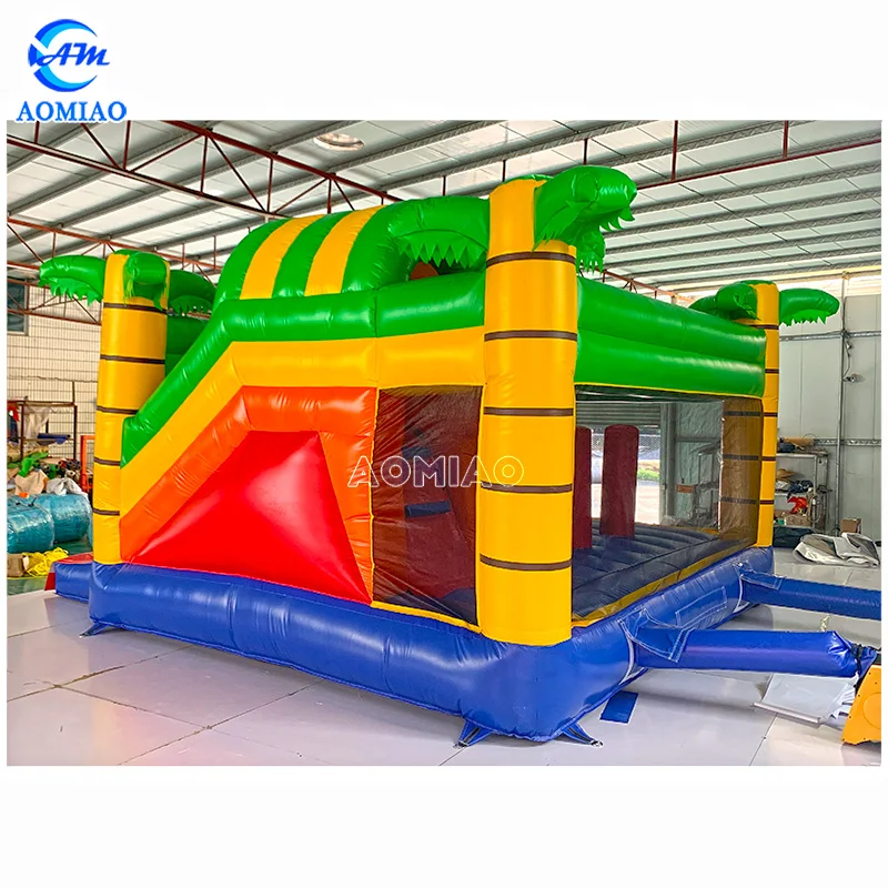 Commercial PVC Inflatable Jumping Castle  Bouncy Castle Tiger Bounce House Inflatable Bouncer for Kids