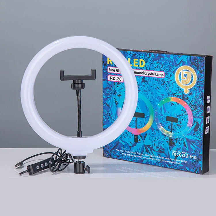 Ring Light Tiktok Video Equipment Yiscaxia 10-Inch New Double