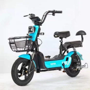 Wholesale High Quality E-bikes Prices Electrical Bike From China for Adults LED Electronic Customized Logo 48V E-bike 7 Speed