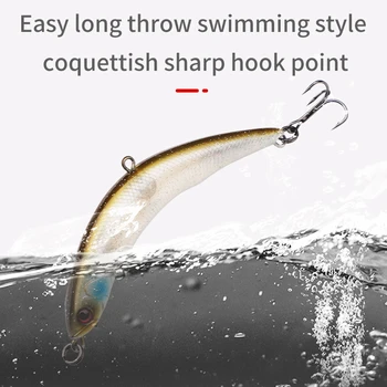 4g 7.5g Floating Fresh Water Sea Fishing Minoan Swimming Curved Crooked Turn Curve Jackall Pikupiku 65/78 Fishing Lures – Lure – view 4