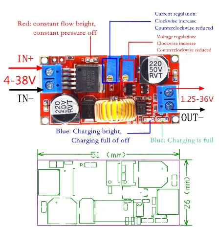 Xl4015e1 схема включения