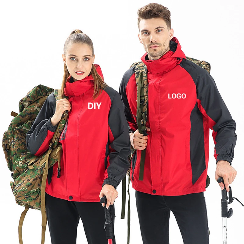 Custom Logo Outdoor Delivery Express Uniform Takeaway Food Couriers Waterproof Windproof SoftShell Jacket