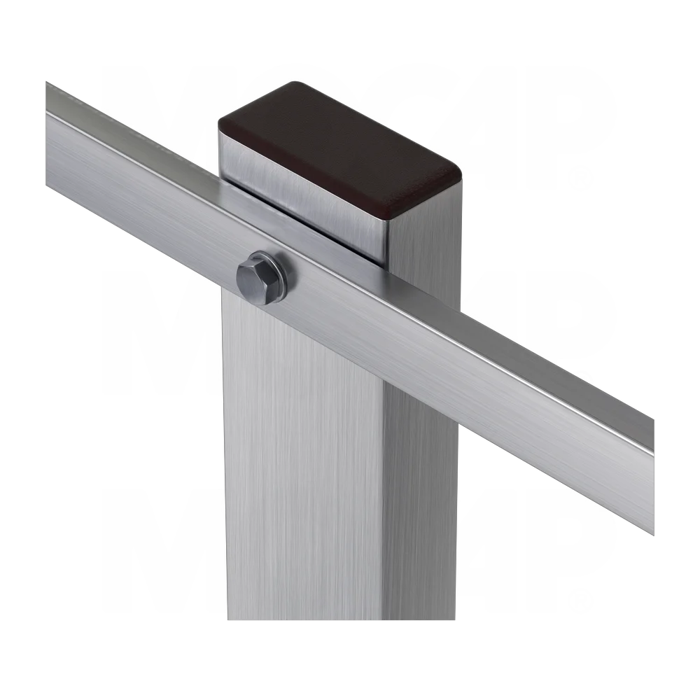 50x150mm Plastic End Caps for Rectangular Steel Tubing