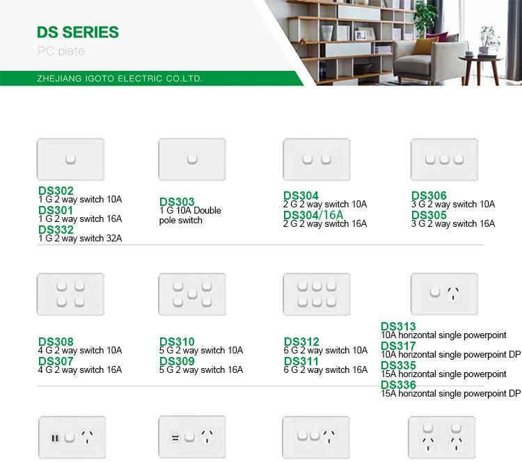 IGOTO Wall Switches - Wholesale Price Australia Electric Socket Light ...