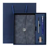 Blue Notebook+Pen+USB