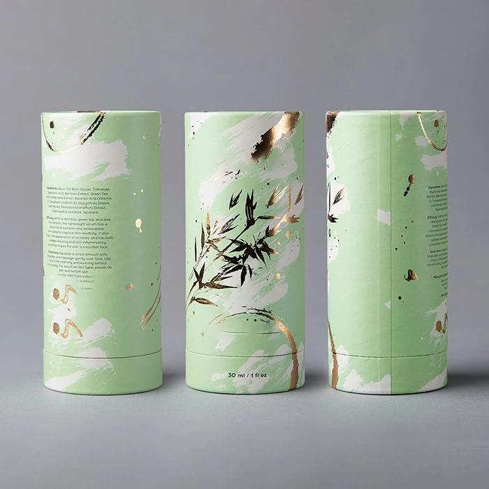 Customised Boite Carton Recyclable Luxury Ecofriendly Craft Packaging Round Cardboard Packaging Cylinder Coffee Tea Paper Tube