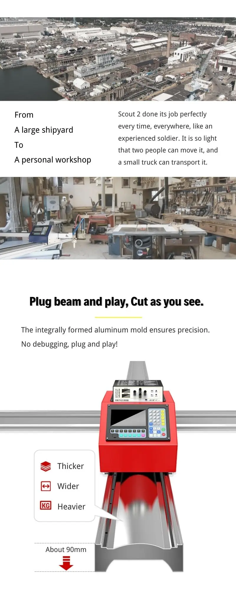 plasma cutting machine