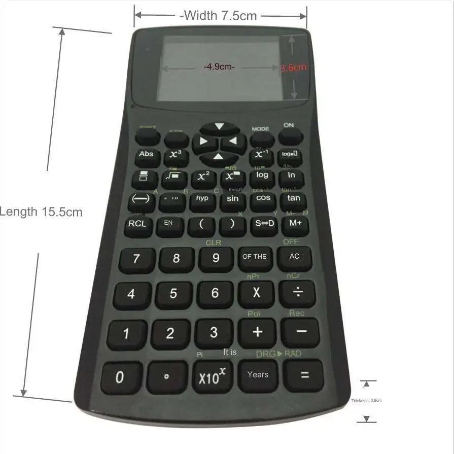 Scientific Multifunctional Picture TXT Multi-language Calculator for Exams, Not a Magic Cheating or Cheatpal Device