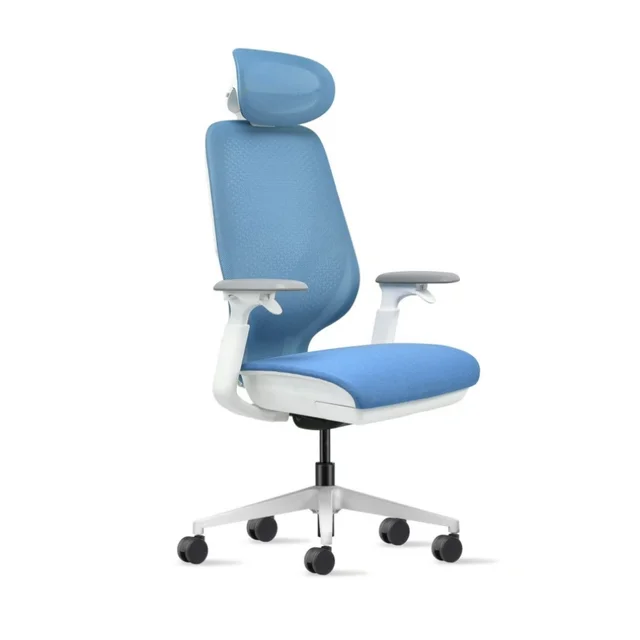 UINTO High Back Ergonomic Office Chair with Headrest Comfortable Modern Mesh Fabric Design for Work Environment