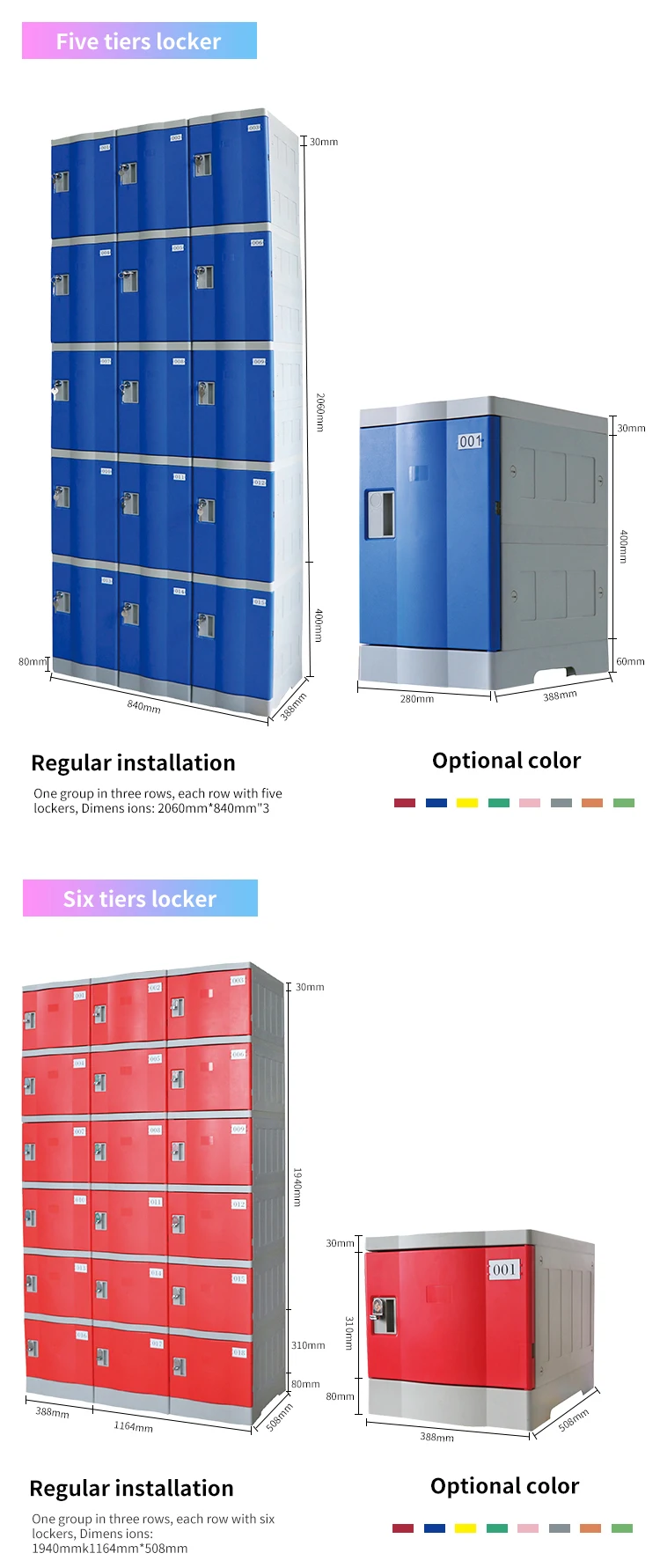Staff Storage Locker Abs Plastic Material Anticorrosion Lockers For  Employees - Buy Staff Storage Locker,Ockers For Employees,Abs Locker  Product on Alibaba.com