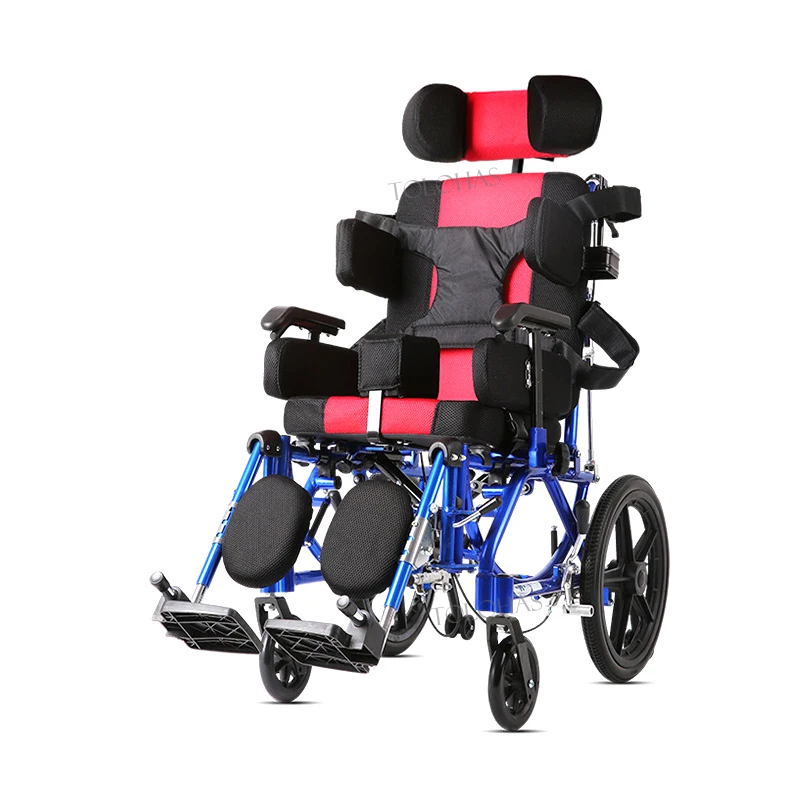Lhr958 Adjustable Children Cerebral Palsy Wheelchairs Upper Body Fixing