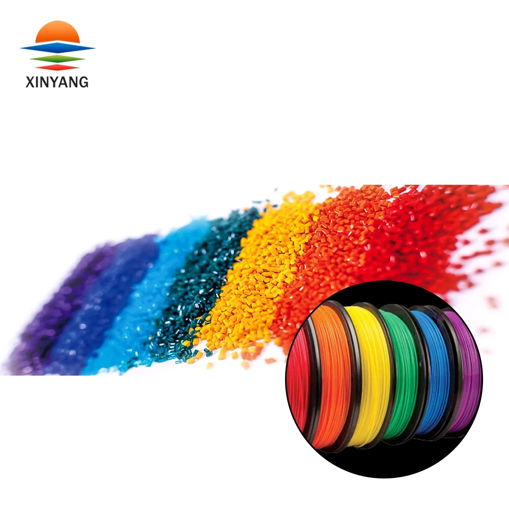 3D Printer Filament PP Plastic Resin Master Batch Printing-Silk Effect Customized Color Masterbatch PLA Masterbatch