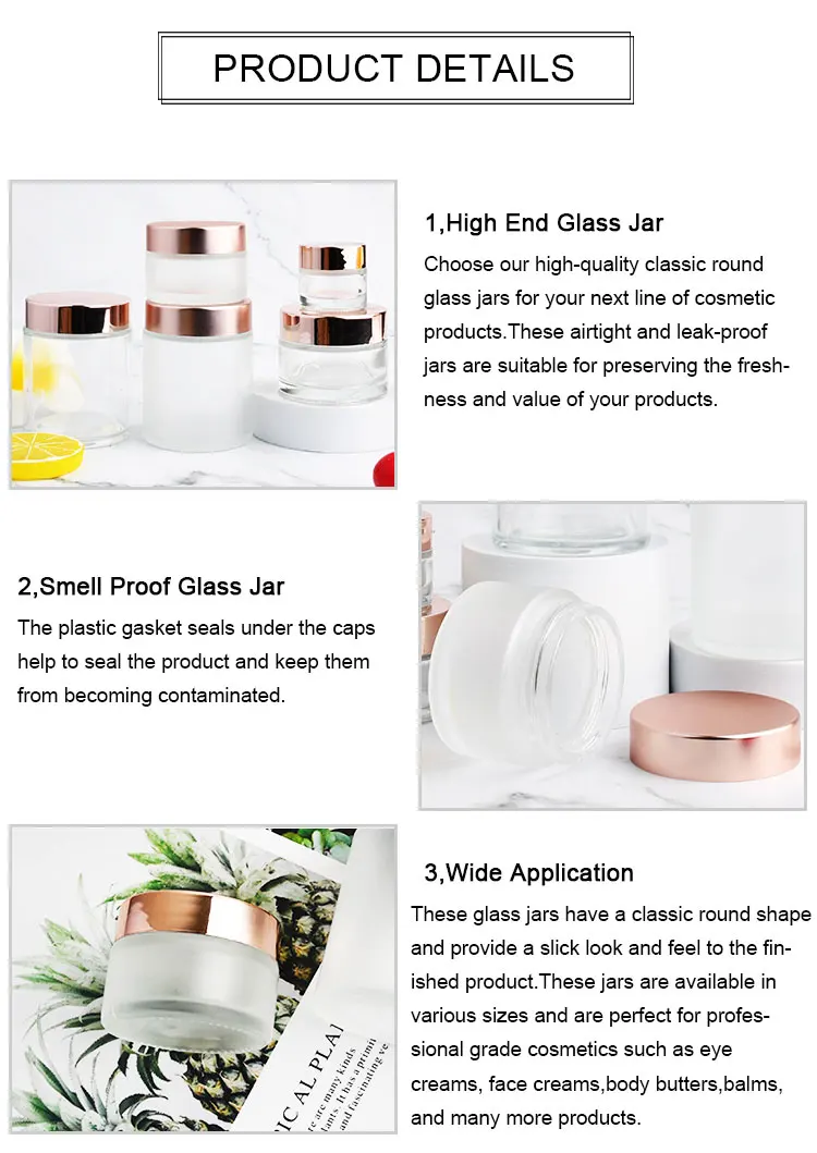 20g 30g 50g 60ml 50ml 30ml 20ml skin care brown cream jar 2 oz glass  cosmetic jars amber cosmetic glass jars| Alibaba.com