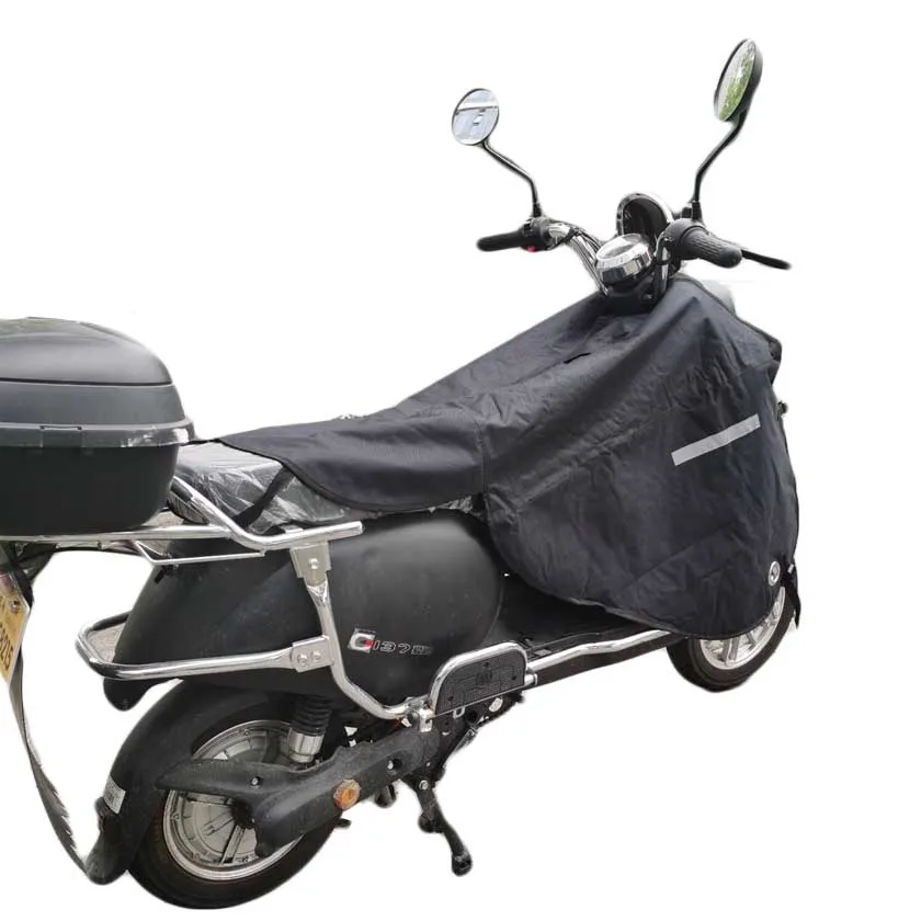 Couvre-jambes Scooter Imperméable – 135x95 Cm, Protection Vent Et Froid Pour Genoux