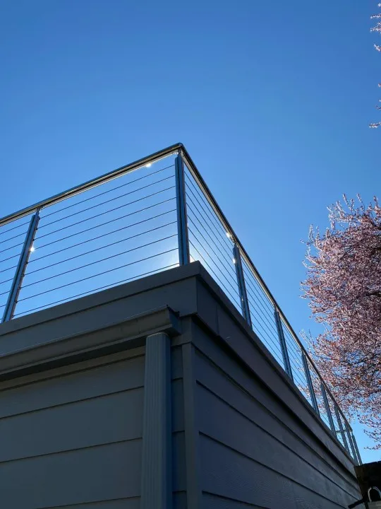 Stainless Steel Invisible Stringer Steel Cable Railings - Buy Stainless ...