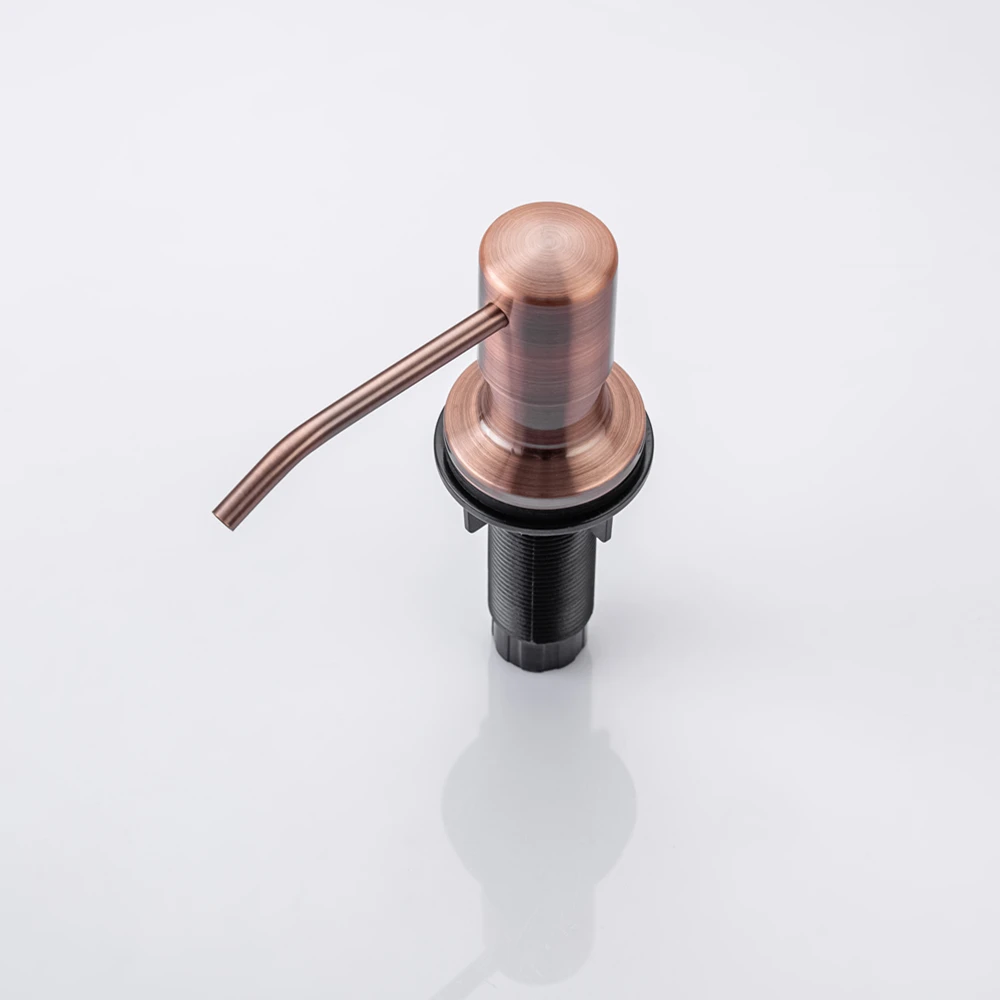Dispensador De Jabón De Cocina Negro Mate, Bomba De Acero Inoxidable Botella De Plastico De 220ml Para Fregadero De Cocina Dispensador De Jabon Liquido Montaje En Cubierta 32843741725