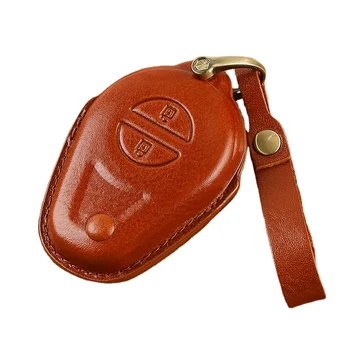 Leather Retro Glide CVO Induction Key Protection case for Harley Indian motorcycle key cover