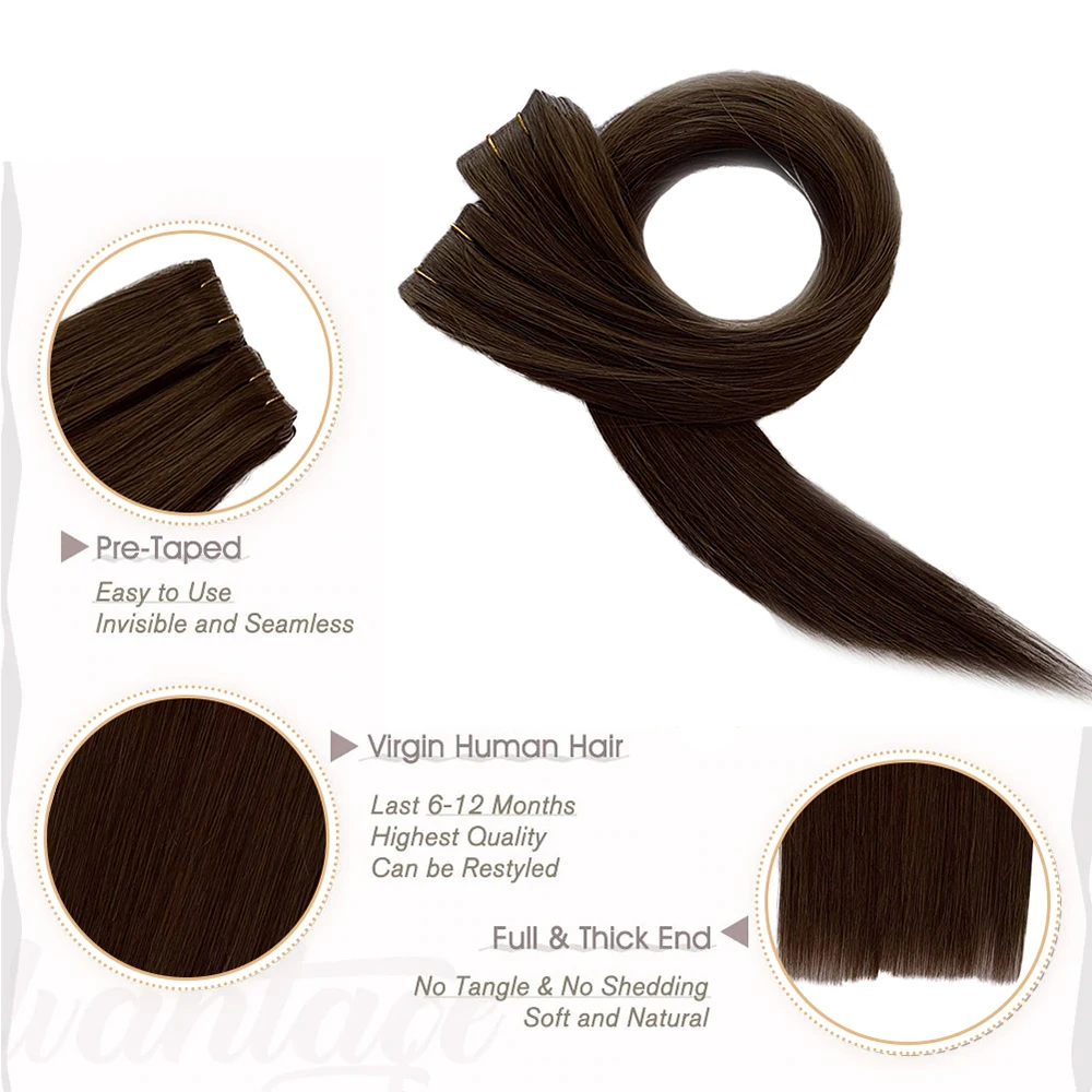 Wholesale Invisible Tape In Remy European Human Hair Seamless Injection ...