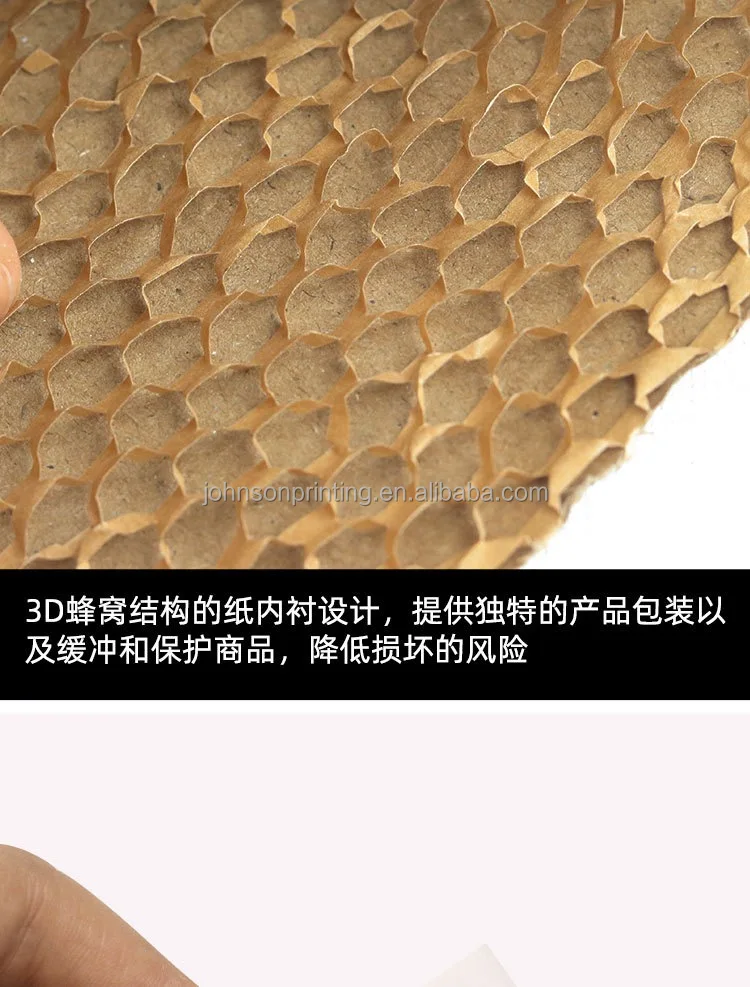 All-paper Recyclable And Biodegradable Honeycomb Express Liner ...