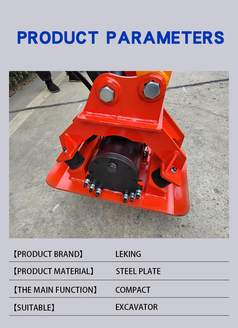 Mini Excavator Parts Attachment Hydraulic Compactor for Sale