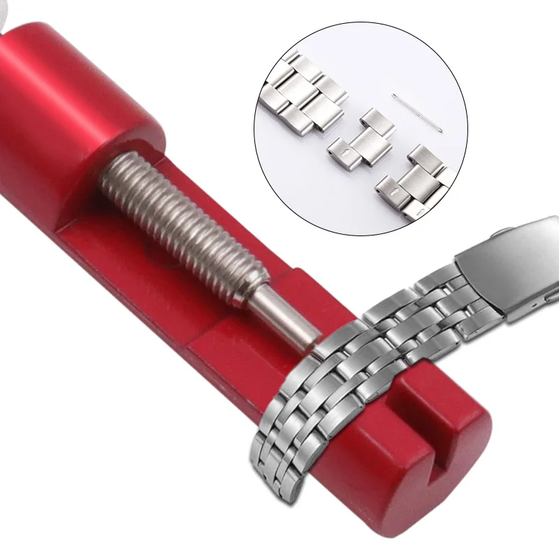 Watch Band Link Remover Adjust Slit Strap Bracelet Chain Pin Remover Adjuster Watch Repair Tool Watch Strap Wristwatch Tools
