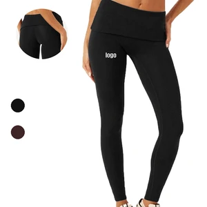 2026 Nude Feeling Custom logo Yoga Leggings Casual Wear Lifting Athletic Yoga Leggings