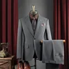 8065-T gris moyen (costume + pantalon)
